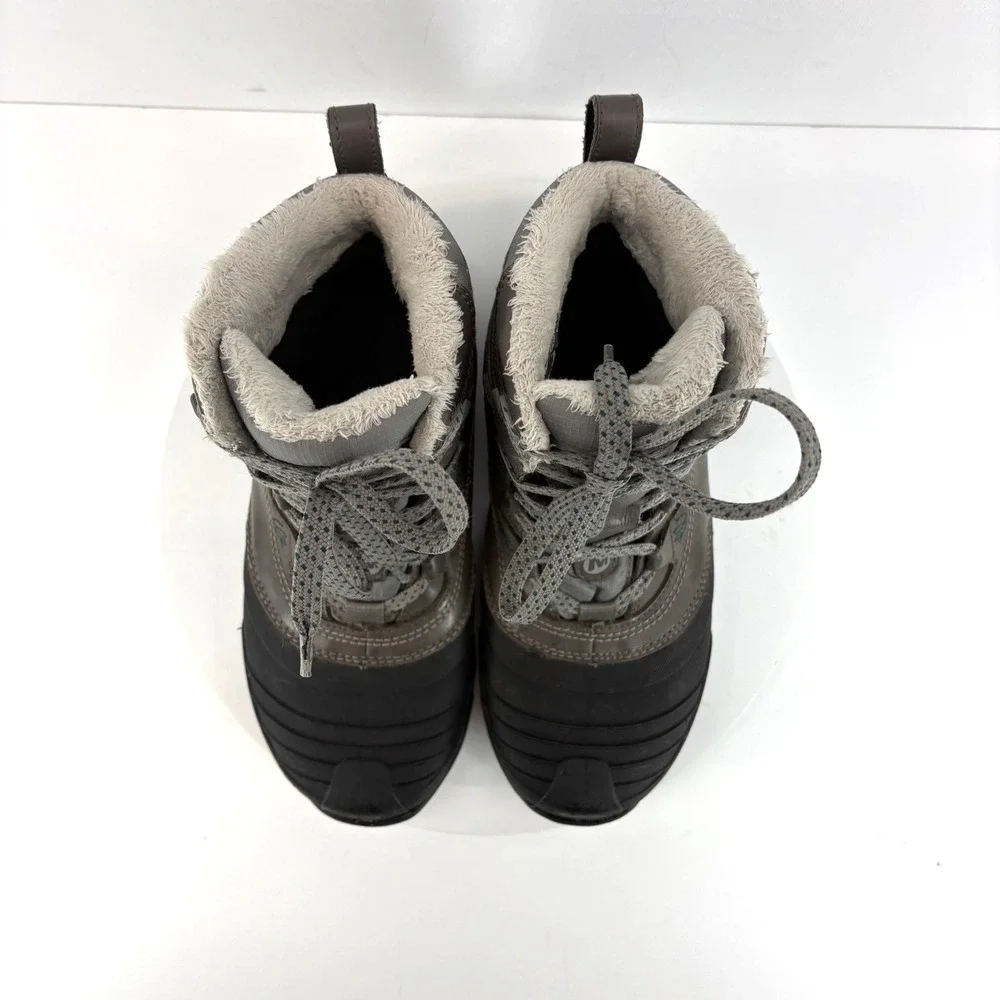 Merrell Snowbound Charcoal Gray Waterproof Insulated Winter Boots‎ Women's Sz 6